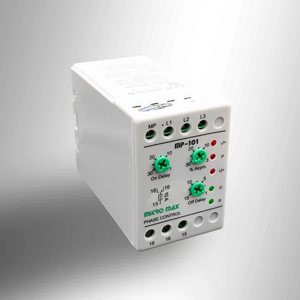 Phase-control-relay-MP-101 رله کنترل فاز MP 101 میکرومکس - تصویر 1