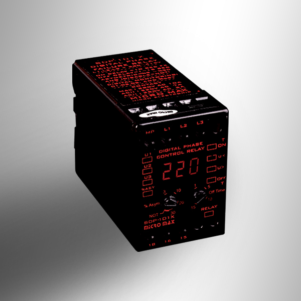 SDP101-phase-control رله کنترل فاز دیجیتال با تنظیمات دستی میکرومکس مدل SDP-101 - تصویر 1