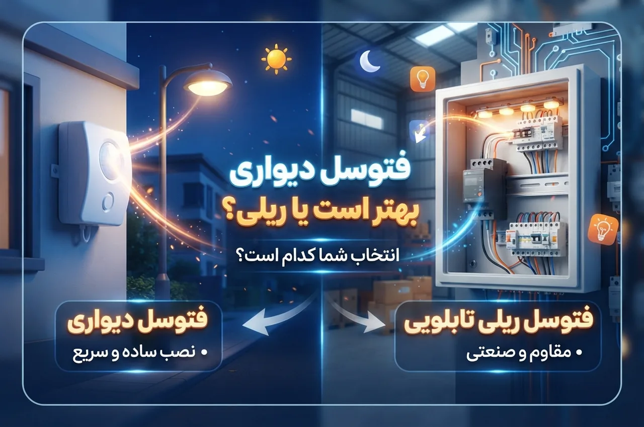 فتوسل دیواری بهتر است یا ریلی تابلویی