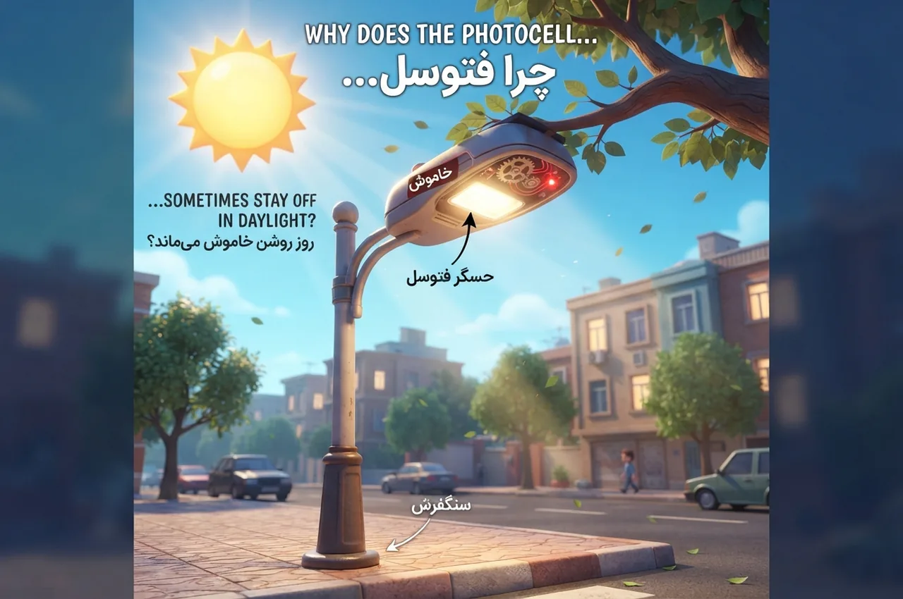 تأثیر محل نصب و جهت قرارگیری سنسور