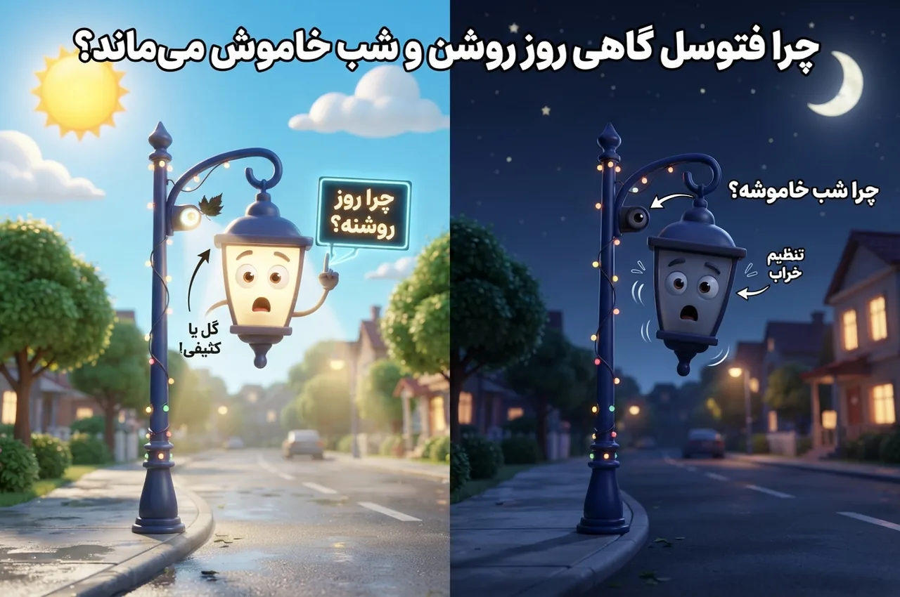چگونه بفهمیم فتوسل خراب شده یا فقط بد نصب شده است؟