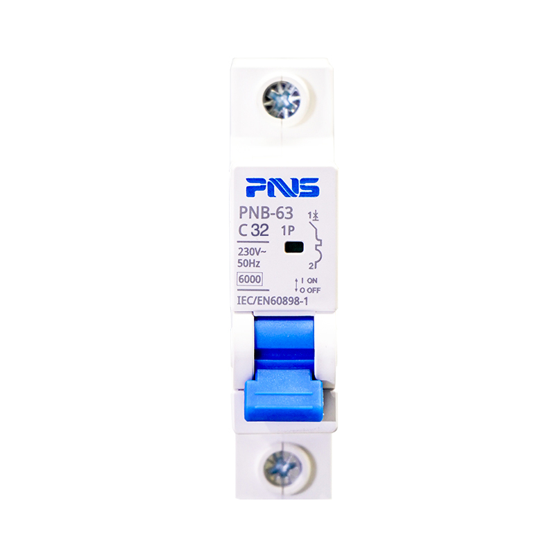 3403 کلید مینیاتوری 32 آمپر تک پل PNB-63-C32/1P برند PNS - تصویر 1