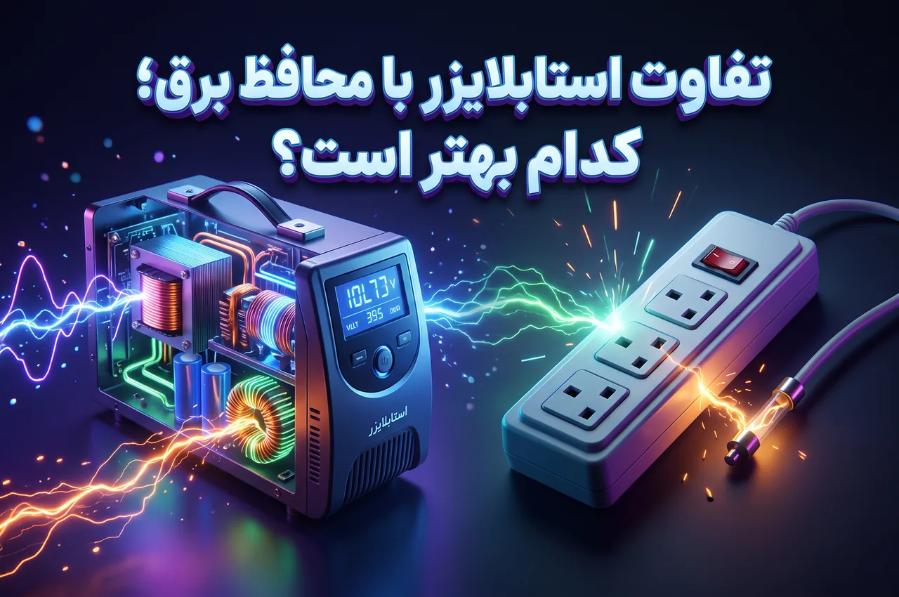 تفاوت استابلایزر با محافظ برق