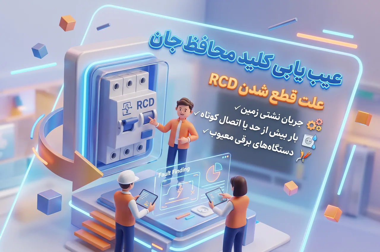 تست دکمه TEST محافظ جان چه چیزی را مشخص میکند؟