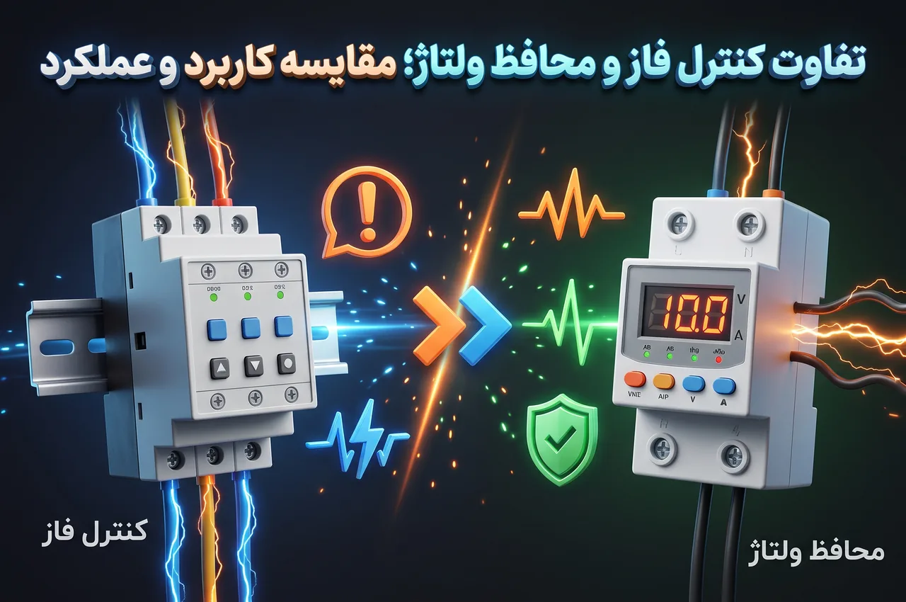 کنترل فاز چه خطاهایی را تشخیص میدهد؟